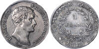 France 1 Franc Coin - France Napoléon I - 1 Franc Argent - An 12 MA Marseille -