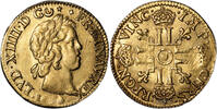 France Louis d'or à la mèche courte Coin France - Louis XIV - Gold Louis d'or à la mèche courte - 1652 D Lyon -