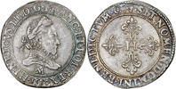 France Franc au col fraisé Coin France - Henri III - Franc au col fraisé - 1580 M Toulouse -