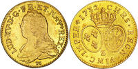 France Louis d'or aux lunettes Coin France - Louis XV - Gold Louis d'or aux Lunettes - 1732 Z Grenoble - Treasure of rue Mouffetard -