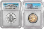 Cryptomonnaie Bitcoin CRYPTOCURRENCY COIN – 2021 LEALANA 0.01 BTC – UNFUNDED – Nickel Plated – ICG MS 67 -