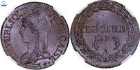 France 1 Décime Coin France - Directoire - Small size - Décime Dupré - An 4 A Paris -