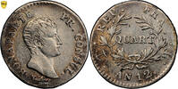 France non déterminé Coin France - Bonaparte - Quart de franc - AN 12 T Nantes - 10 126 examples -