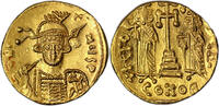 Byzantine Byzantine coin - Constantine IV - Gold Solidus - Constantinople Solidus 668-685 vz+