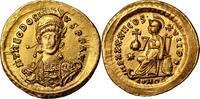 Byzantine Solidus 441-450 Theodosius II Byzantine coin- Gold - Solidus -... 858.28 £  +  52.02 £ shipping