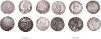 France 1/12 écu 1659, 1660, 1661, 1702, 1662 Lot of 6 coins - Louis XIV ... 563.52 £  +  52.02 £ shipping