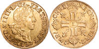 Louis dor Juvénile Coin France - Louis XIV - Gold Louis dor au buste juvénile - 1669 L Bayonne EF