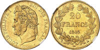 Coin France - Louis Philippe I - Gold - 20 francs or - 1845 A Paris - NGC AU 55 - 939 examples SUP / NGC AU 55