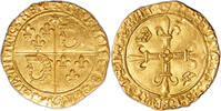 écu dor au soleil du dauphiné 1515-1547 Coin France - François I - Gold - Écu dor au soleil du dauphiné - Crémieu EF