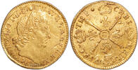 Coin France - Louis XIV - Gold - Louis dor aux insignes - 1704 G Poitiers - Hoard - Treasure of Valenciennes VF+/EF