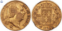 France 20 Francs 1824 Coin- France Louis XVIII - Gold - 20 Francs or 182... 2,990.93 &pound;  +  51.27 &pound; shipping