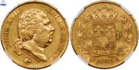 France 40 francs 1820 Louis XVIII - Gold - 40 Francs or - 1820-10 A Pari... 3,930.93 &pound;  +  51.27 &pound; shipping