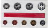 Deutschland - BRD 10,68 DM 1972 J - Kursmünzensatz KMS 1 Pfennig bis 5 Mark Proof