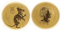 Australien 100 Dollars - Lunar, 1 Unze Gold, Jahr der Maus / Ratte / Mouse -