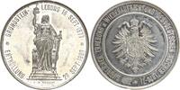 Deutschland - Preußen Zinnmedaille - Wilhelm I., 1861-1888. (v. J. M. Rückert) Nationaldenkmal auf dem Niederwald -