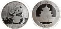 China 10 Yuan - Panda, Silber, in Münzkapsel -