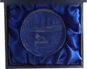Kongo, Demokratische Republik 10 Francs - Acryl / Glas, Segelschiff, in Schatulle mit Zertifikat -