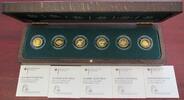 Deutschland - 6 x 20&euro; 2010-2015 6 x Deutscher Wald, je 1/8 Unze, verschi... 2,912.16 &pound;  +  shipping