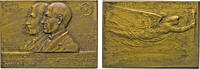 USA Bronzeplakette 1909 - Resolution of Congress. Wilbur & Orville Wrigh... 129.18 £  +  19.07 £ shipping