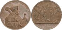Deutschland - Preußen - Friedrich Wilhelm III.(v. König u. Loos) 3. Sekulärfeier Reformation Brandenburg Bronzemedaille 1839 vz-, winz. Kratzer