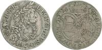 RDR - Habsburg - Leopold I., 1657-1705. Hall. 3 Kreuzer 1694 vz-