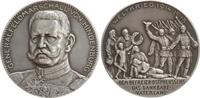 Deutschland - Kaiserreich - (v. Oertel). Paul von Hindenburg (1847-1934). Befreiung Ostpreußen Silbermedaille 1915 vz