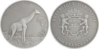 Gabon / Gabun 1000 Francs 2016 - Africa 1 Unze Silber - Giraffe Silver O... 151.72 £  +  19.07 £ shipping