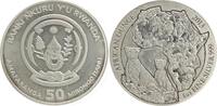 Ruanda 50 Amafaranga 2013 - African Ounce, 1 Unze Silber unz 40.75 £  +  20.81 £ shipping