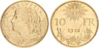 Schweiz - 10 Franken 1913 B Vreneli vz-, kl. Kratzer 307.77 £  +  19.07 £ shipping
