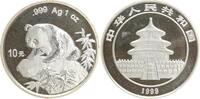China - 10 yuan 1999 - 1 Unze Silber, Panda, Shanghai Mint. In Münzkapse... 160.39 £  +  19.07 £ shipping