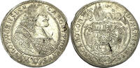 BOHEMIA Bistum OLMÜTZ 15 Kreuzer CHARLES II. of Liechtenstein-Kastelkorn mint Kroměříž rare "SAS" variant -