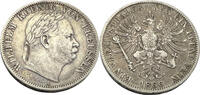 GERMANY PRUSSIA 1 Vereinsthaler WILLIAM I. mint Berlin Victory over Austria -
