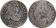 BOHEMIA SILESIA 3 Kreuzer SYLVIUS II. FREDERICK Württemberg-Oels R! -