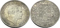 GERMANY PRUSSIA 1 Thaler FREDERICK WILLIAM IV. mint Berlin patina -