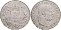 AUSTRIA-UNGARN 5 Korona K.B. 1900 Franz Joseph I. mint Kremnica XF 56.35 £  +  30.34 £ shipping
