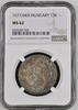 RDR HUNGARY 15 Kreuzer 1677/6KB LEOPOLD I. mint Kremnica,broken year NGC... 342.45 £  +  30.34 £ shipping