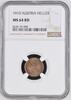 AUSTRIA-UNGARN 1 HELLER 1910 FRANZ JOSEPH I. NGC MS 64 RD 43.35 £  +  30.34 £ shipping