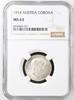 AUSTRIA-UNGARN 1 CORONA FRANZ JOSEPH I. mint Vienna -