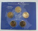 Deutschland 5 x 2 € 2008 A,D,G,F,J Münzsatz Hamburg BU