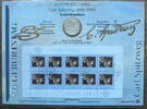 Deutschland 10 € und 10 x 0,55 € Kleinbogen Carl Spitzweg -