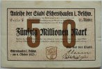 Eschershausen 50 Millionen Mark Eschershausen -