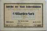 Eschershausen 5 Milliarden Mark Eschershausen -