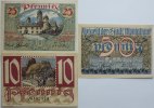 Deutschland 10, 25 und 50 Pf Montabaur -