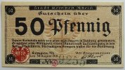 Deutschland 50 Pf Kempen -