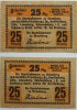 Deutschland 2 x 25 PF Hirschberg -