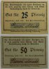 Deutschland 25 und 50 Pf Vienenburg -