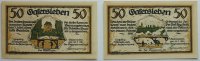 Deutschland 2 x 50 PF Gathersleben -