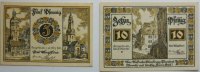 Deutschland 5 und 10 Pf Gangerhausen -