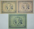 Österreich 10, 20, 50 Heller -