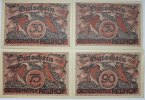 Österreich 30, 50, 75, 90 Heller Neuhof -